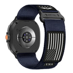 Woven Nylon Watch Strap with Metal Slide Buckle for Samsung Galaxy Watch 9