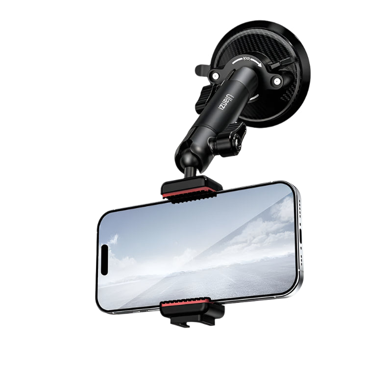 Ulanzi Go-Quick II Extendable Suction Cup Mount for Action Cameras & Smartphones