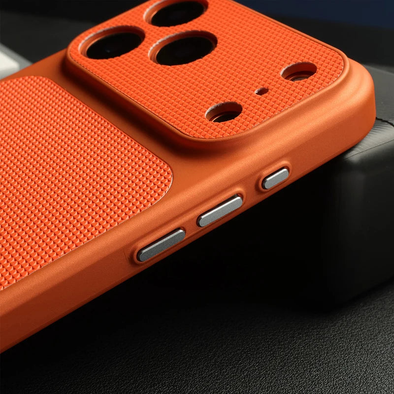 Diamond Texture MagSafe Matte Phone Case for iPhone 17 Series