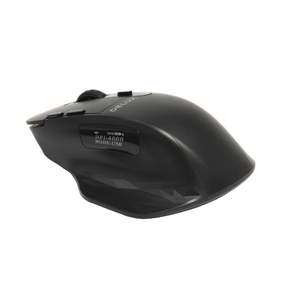 Delux M912DB Ergonomic Multi-Mode Gaming Mouse