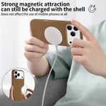Premium Shockproof Leather MagSafe Case for iPhone 17 Series