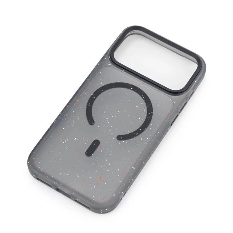 Shockproof Art Ink Dots Pattern MagSafe Case for iPhone 17 Series