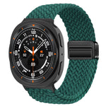 Magnetic Braided Nylon Wristband for Samsung Galaxy Watch 8 / Galaxy Watch 8 Classic