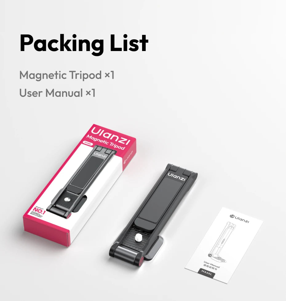 Ulanzi MA66L 6-in-1 Magnetic Stand Tripod