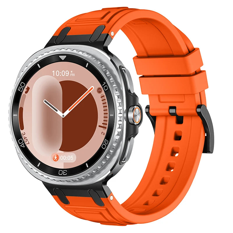 Waterproof Silicone Watch Band for Samsung Galaxy Watch 9