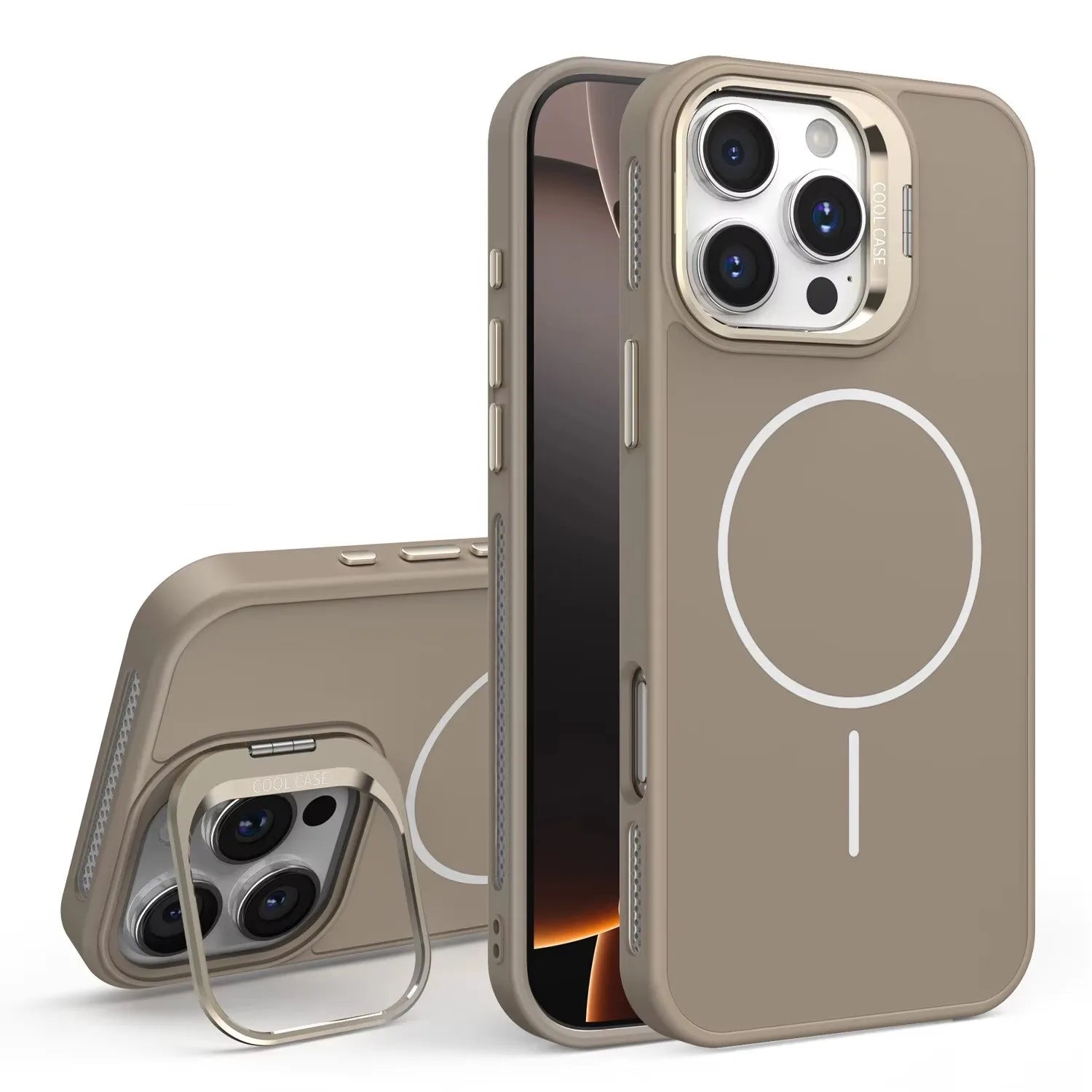 Luxury Hard Back MagSafe Case for iPhone 16 Series