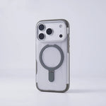 Slim Frosted MagSafe Case with Built-In Kickstand for iPhone 17 Series