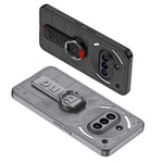 Nothing Phone 3a Hard PC Case with Finger Ring & Elastic Wrist Strap