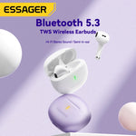 Essager Bluetooth 5.3 TWS Wireless Semi-In-Ear Earbuds