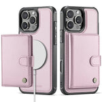 MagSafe Compatible Wallet Case with Card Slots & Stand for iPhone 15 Series