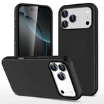 Shockproof Ultra-Thin Matte Bumper Case with Raised Camera Ring for iPhone 18 Series