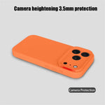 Liquid Silicone Camera Protection Case with Raised Lens Ring for iPhone 17 Series