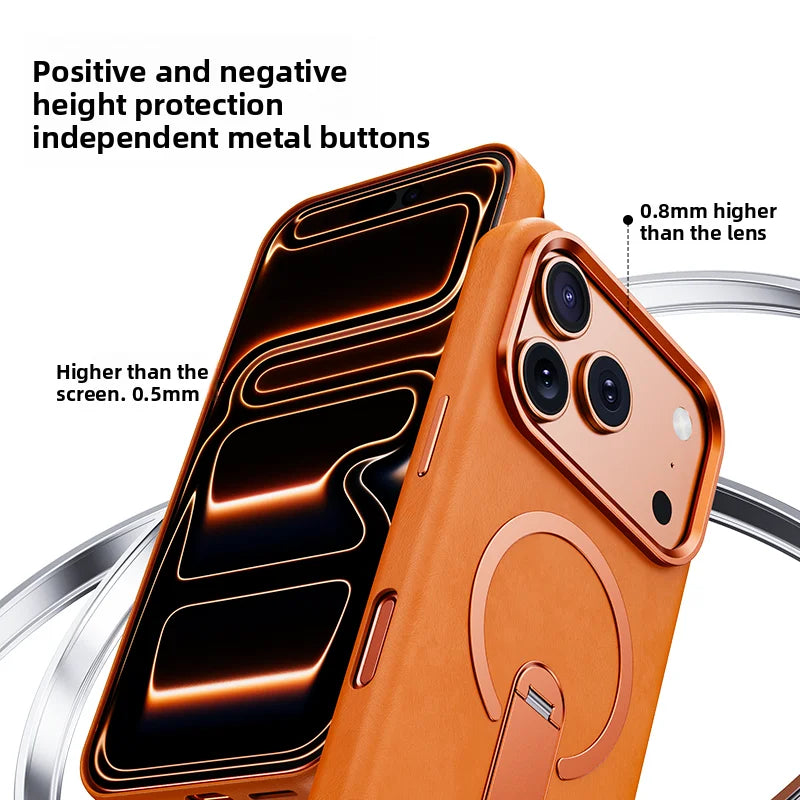iPhone 17 Series Protective MagSafe Case with Kickstand