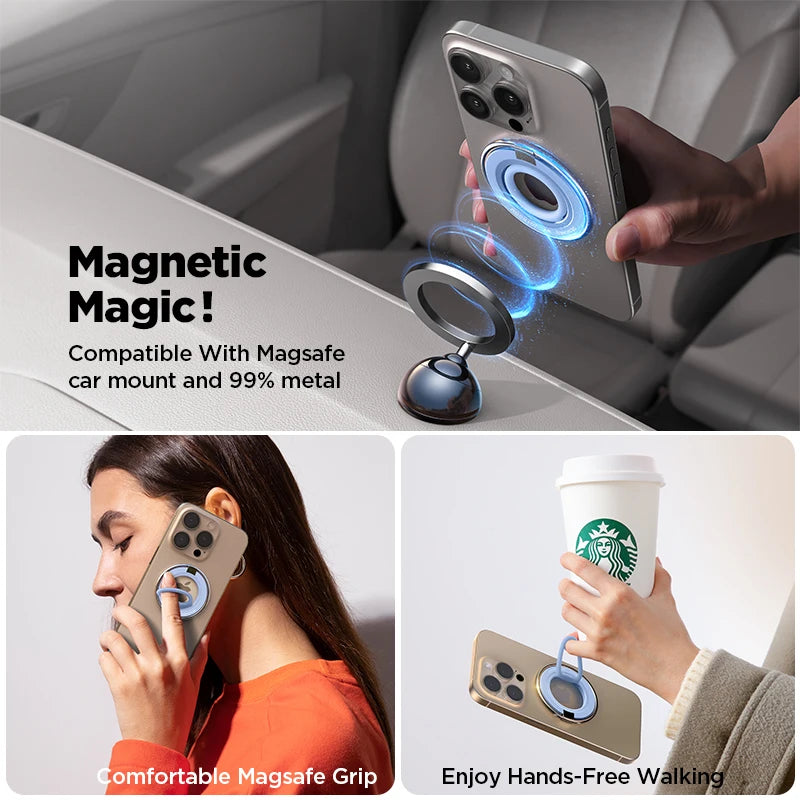 Colorful Magnetic Ring Phone Holder