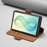 Leather Flip Kickstand Wallet Case with 2-Card Storage for Samsung Galaxy Z Fold 8