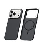 Ultra-Thin Plaid Texture MagSafe Case with Metal Lens Frame for iPhone 17 Series