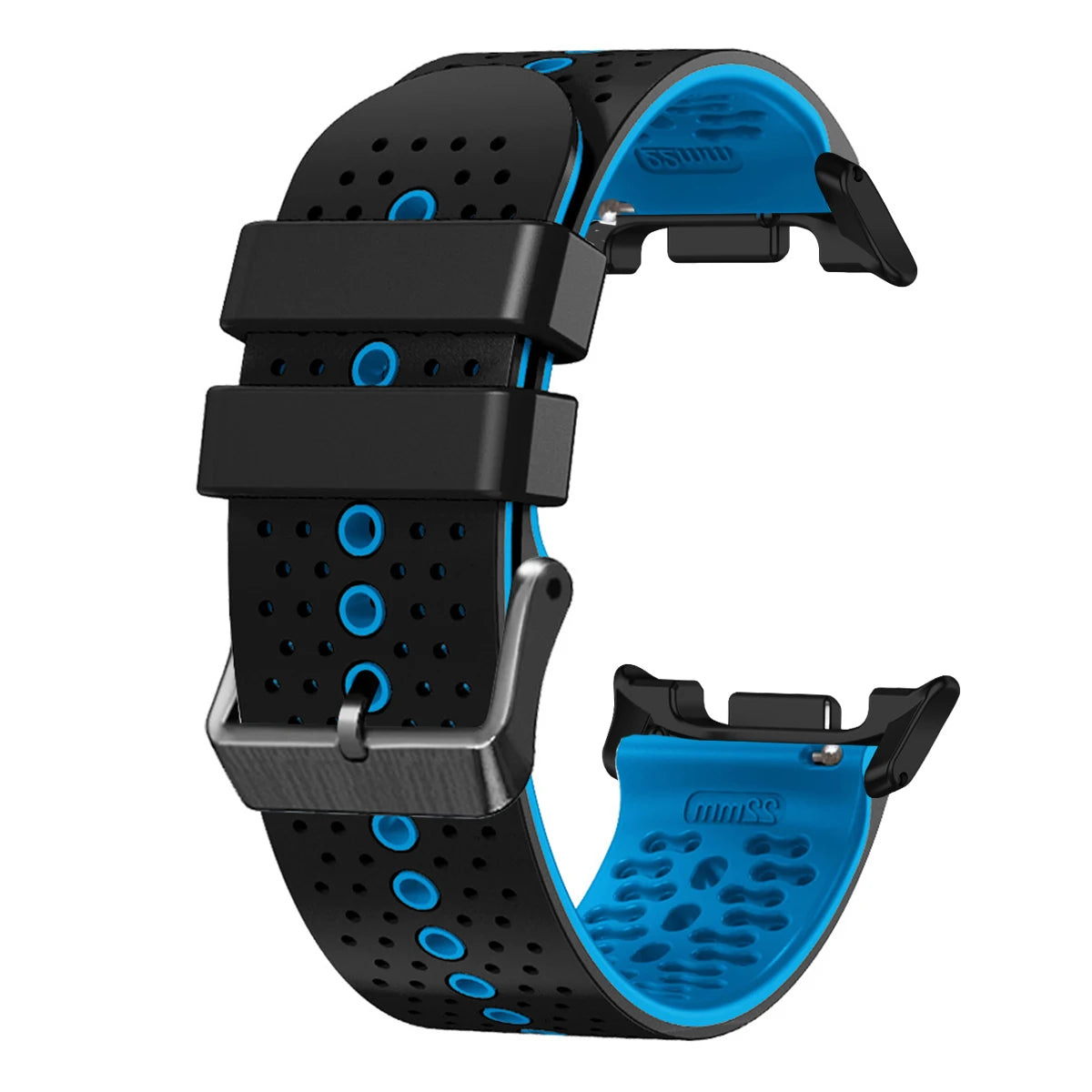 Breathable Two-Tone Silicone Sport Strap for Samsung Galaxy Watch 8 & Galaxy Watch 8 Classic