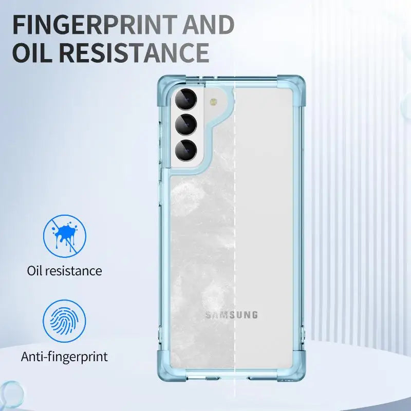 Shockproof Frosted Phone Case with Four-Corner Protection for Samsung Galaxy S24 Series