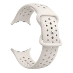 Perforated Silicone Watch Band with Snap Button Closure for Google Pixel Watch 4