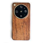 Lightweight Wood Case with Raised Metal Camera Ring for OPPO Find X9 Ultra