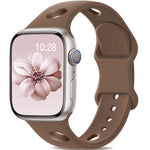 Breathable Silicone Sport Strap for Apple Watch