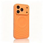 Premium Water Ripple MagSafe Silicone Cover for iPhone 17 Series