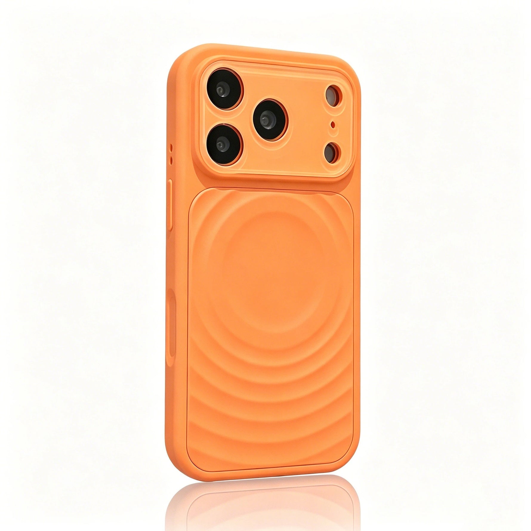 Premium Water Ripple MagSafe Silicone Cover for iPhone 17 Series