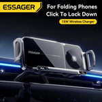 Essager 15W Fold Screen Car Wireless Charger
