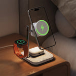 ACEFAST E39 4-in-1 Qi2 25W Magnetic Wireless Charging Station