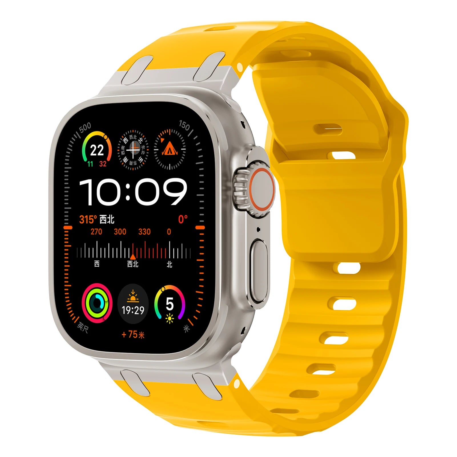 Comfort-Fit Sport Silicone Strap for Apple Watch