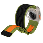 Adjustable Nylon Sports Band with Hook-and-Loop Closure for Apple Watch