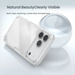 Clear Anti-Scratch PC+TPU 360° Protective Case for iPhone 17 Series