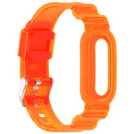 Transparent Protective Case with Adjustable Silicone Band for Google Fitbit Air