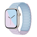 Silicone Replacement Strap with Magnetic Closure for Apple Watch
