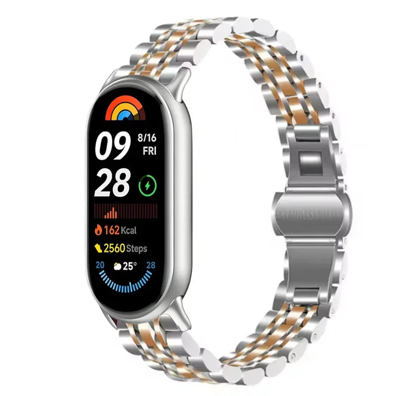 Elegant Metal Strap for Xiaomi Smart Band 10