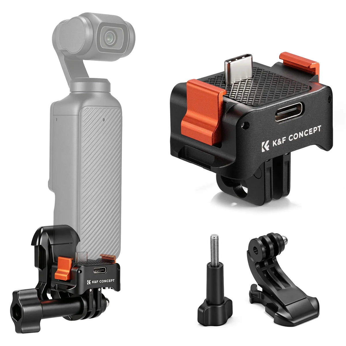 K&F Concept 360-Degree Rotatable DJI Osmo Pocket Charging Stand