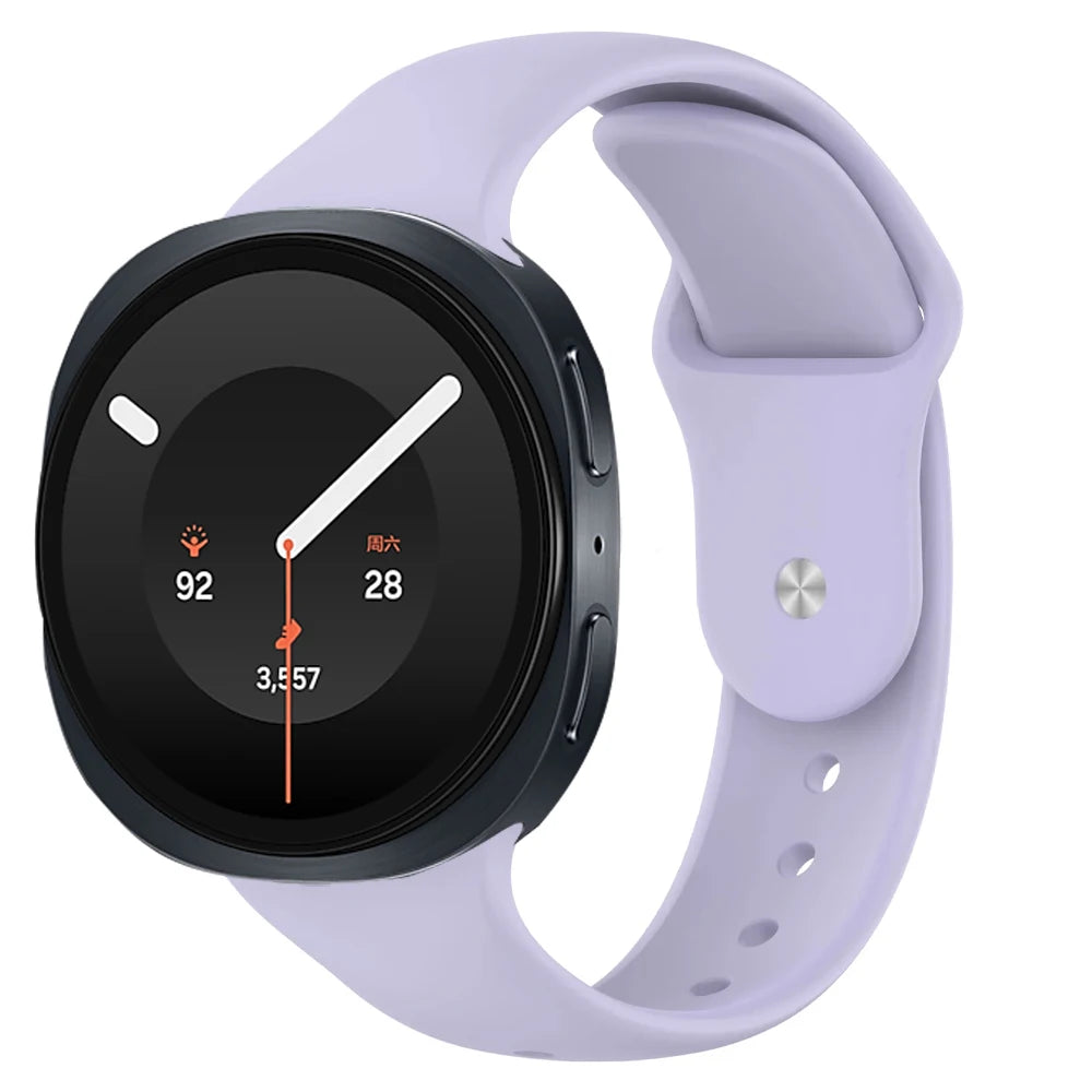 Perforated Silicone Sport Band with No-Gap Fit for Samsung Galaxy Watch 9