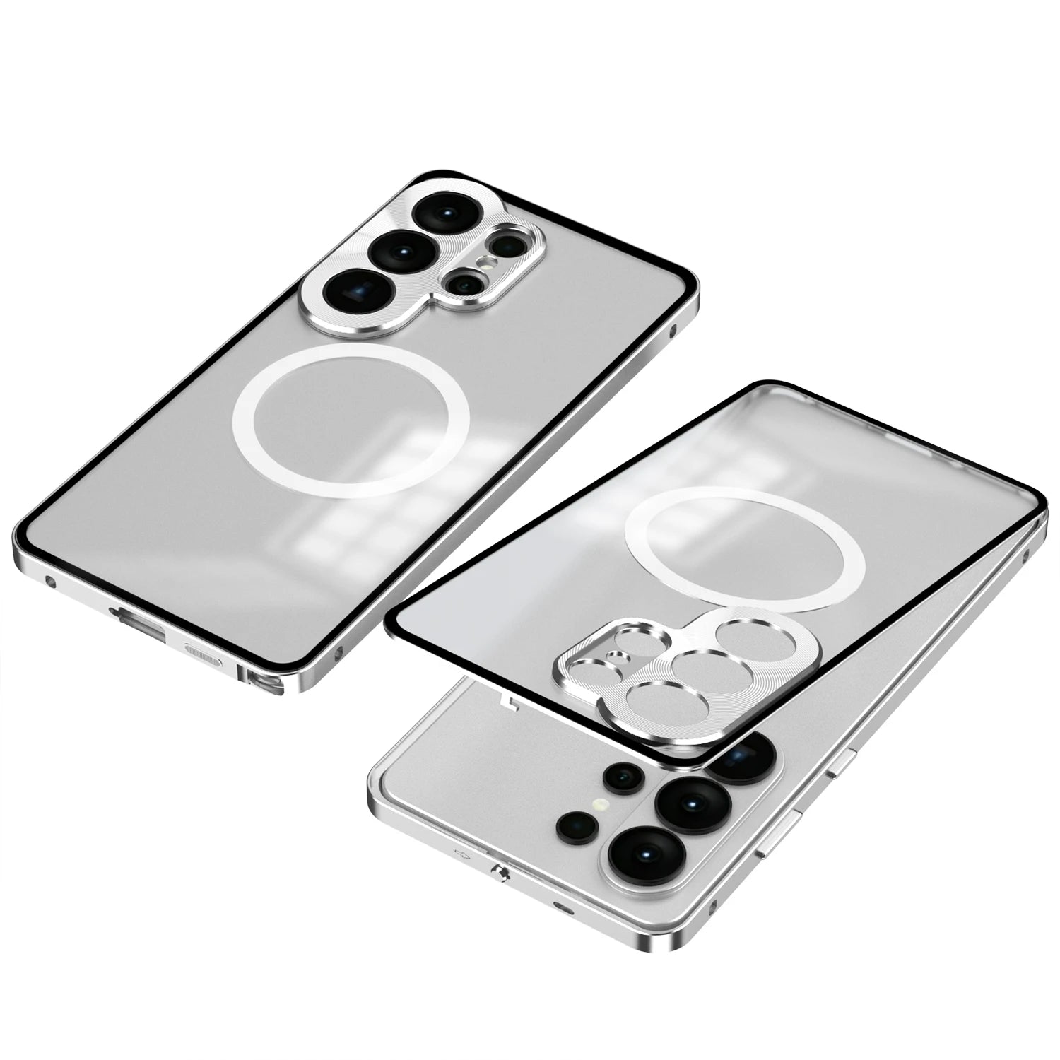 Samsung Galaxy S26 Ultra TPU Magnetic Case with Metal Lens Cover