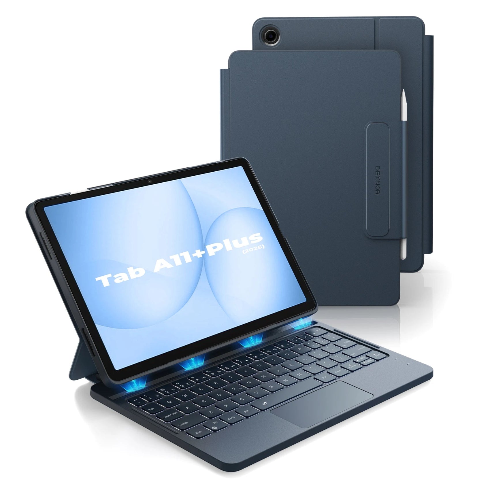 Detachable Magnetic Backlit Keyboard for Samsung Galaxy Tab A11+Plus