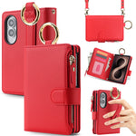 Leather Crossbody Wallet Case with Adjustable Strap for Samsung Galaxy Z Fold 8