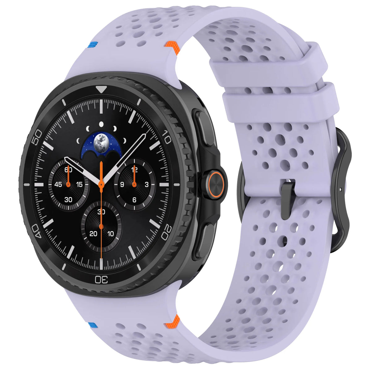Perforated Silicone Watch Band for Samsung Galaxy Watch 9