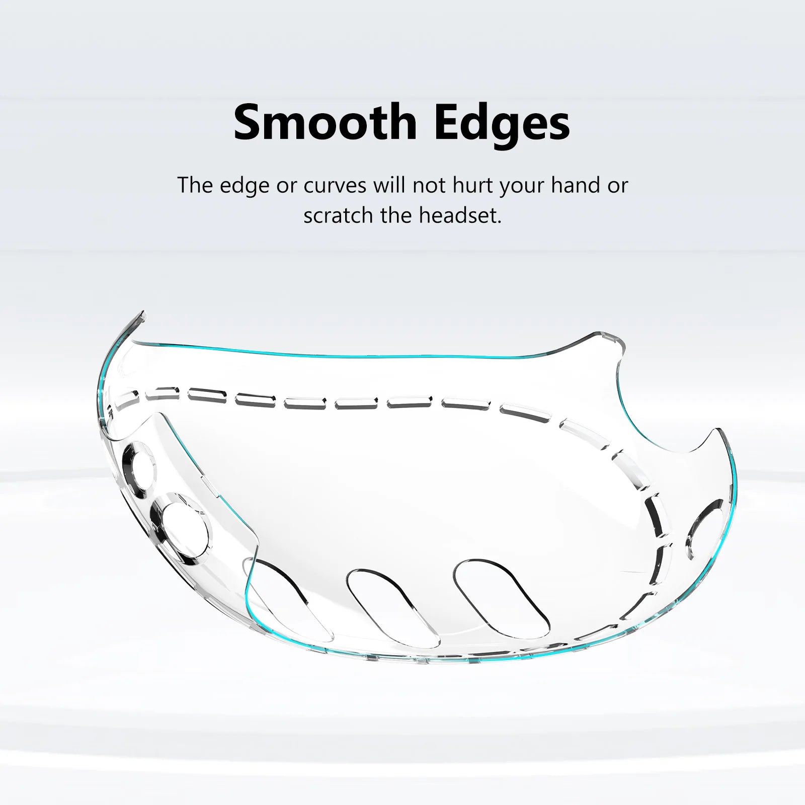 Protective Transparent Helmet Case for Meta Quest 3 VR Headset