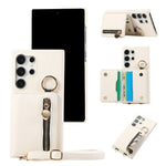 PU Leather Crossbody Wallet Case for Samsung Galaxy S24 Series