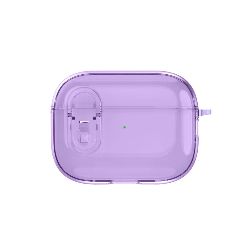 Crystalline Transparent Protective Shell for AirPods 4