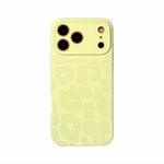 Leopard Print Liquid Silicone Case for iPhone 17 Series
