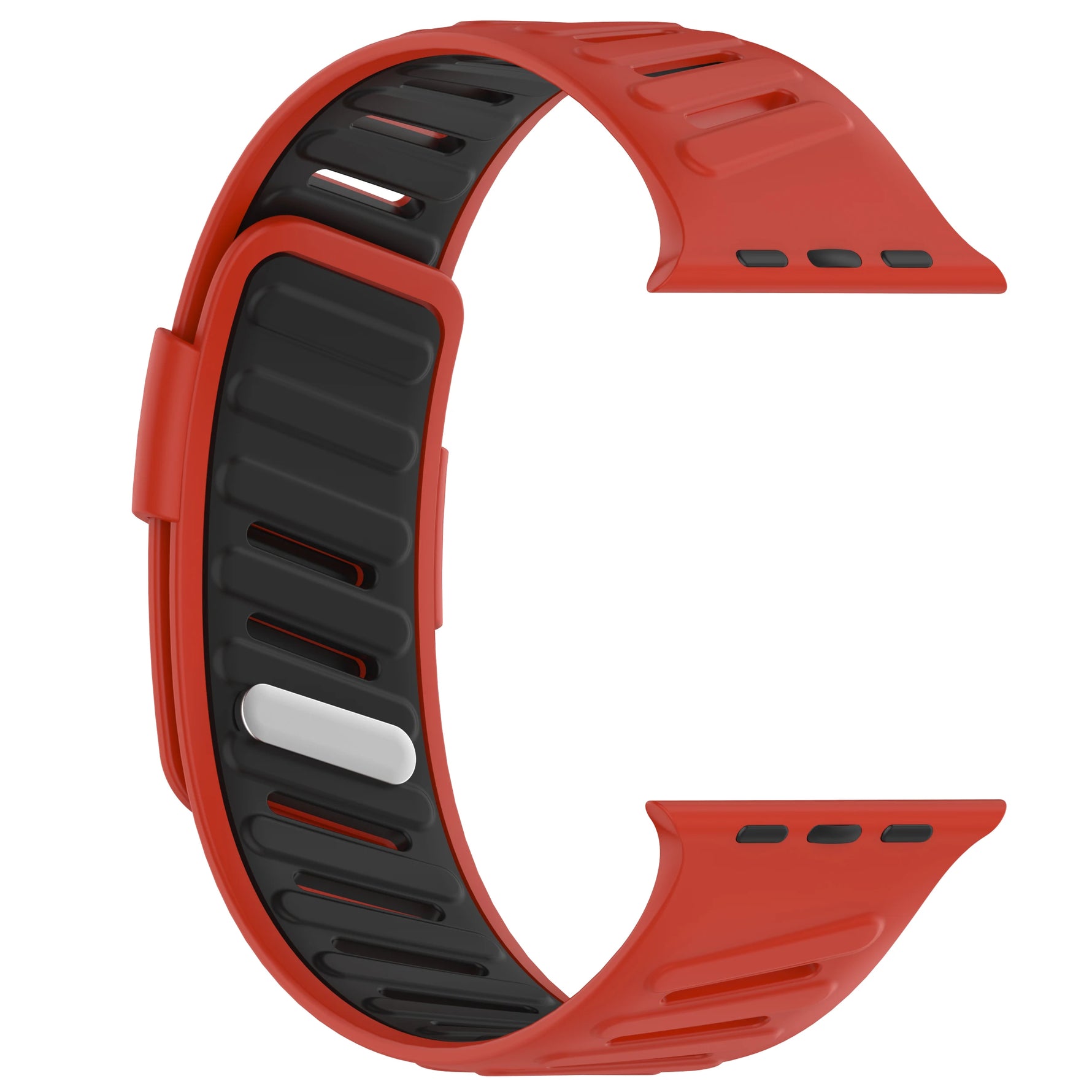 Silicone Slanted Buckle Sport Band for Apple Watch