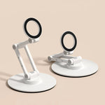 Magnetic Phone Stand with 360° Rotation and Adjustable Height