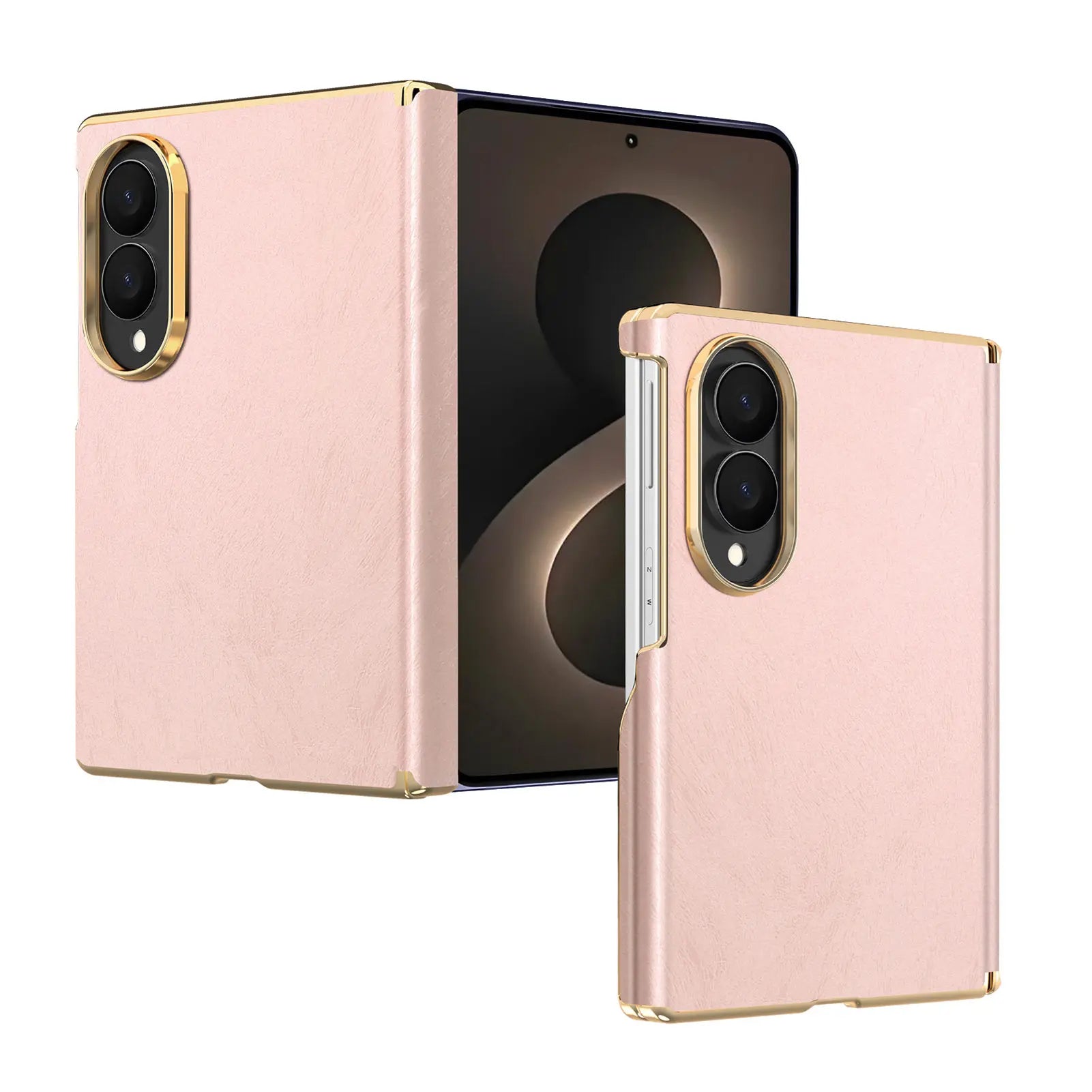 Luxury Velvet Texture Leather Protective Case for Samsung Galaxy Z Fold 8