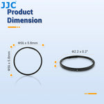 JJC Metal Lens Ring Cap for Ricoh GR III Series Cameras