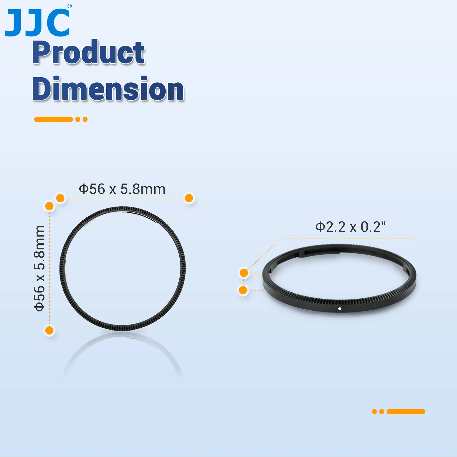 JJC Metal Lens Ring Cap for Ricoh GR III Series Cameras